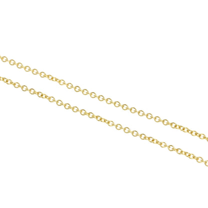 TIFFANY&Co. Chain 17.7" Necklace K18 Yellow Gold Ladies [Used]