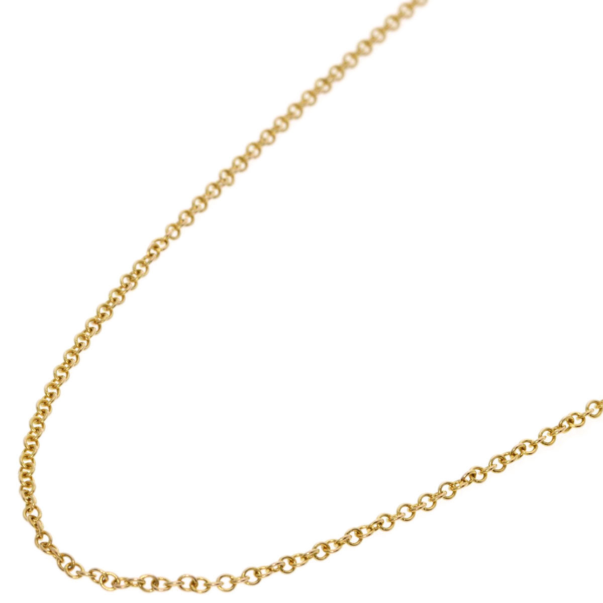 TIFFANY&Co. Chain 16.1" Necklace K18 Yellow Gold Ladies [Used]