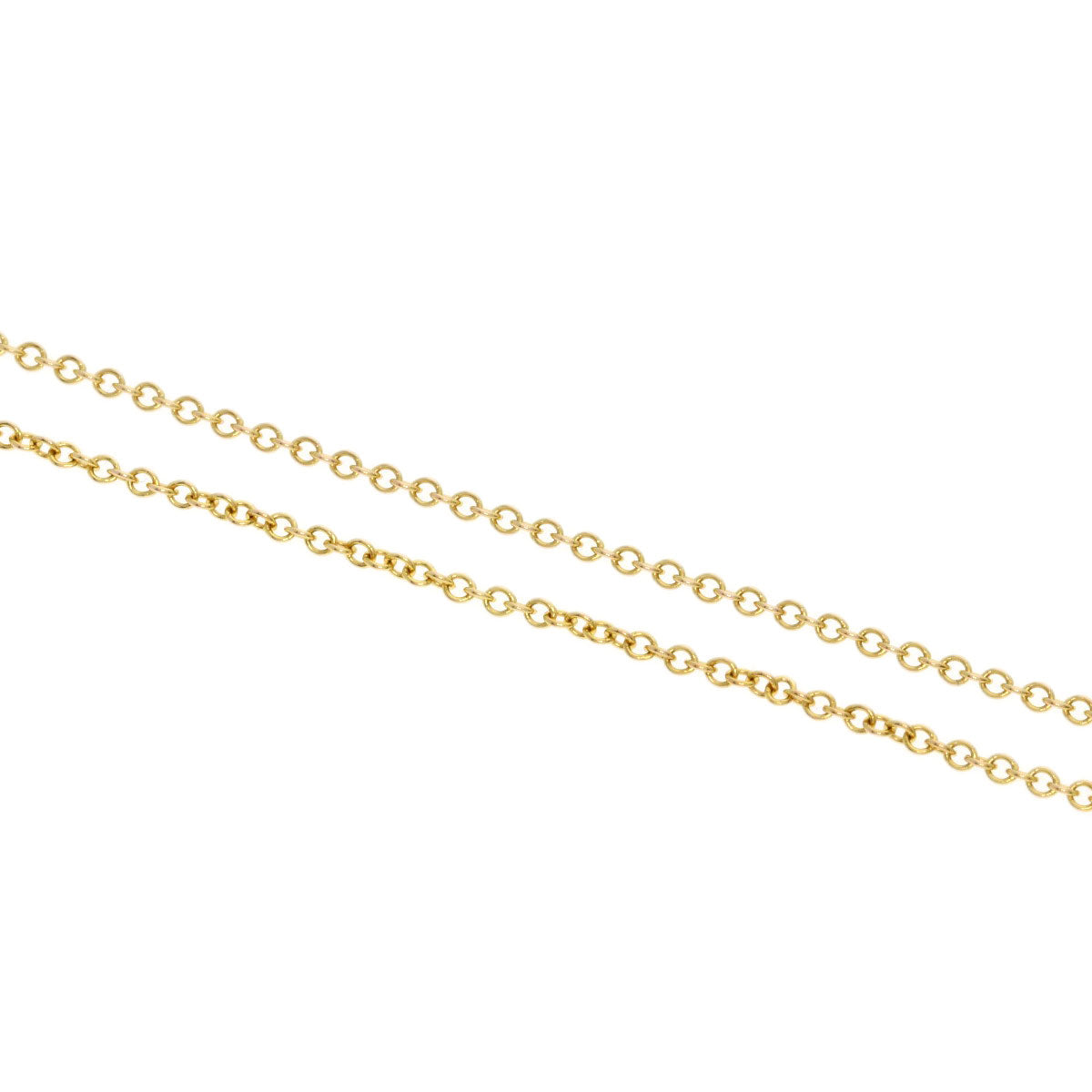 TIFFANY&Co. Chain 16.1" Necklace K18 Yellow Gold Ladies [Used]