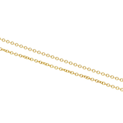 TIFFANY&Co. Chain 16.1" Necklace K18 Yellow Gold Ladies [Used]