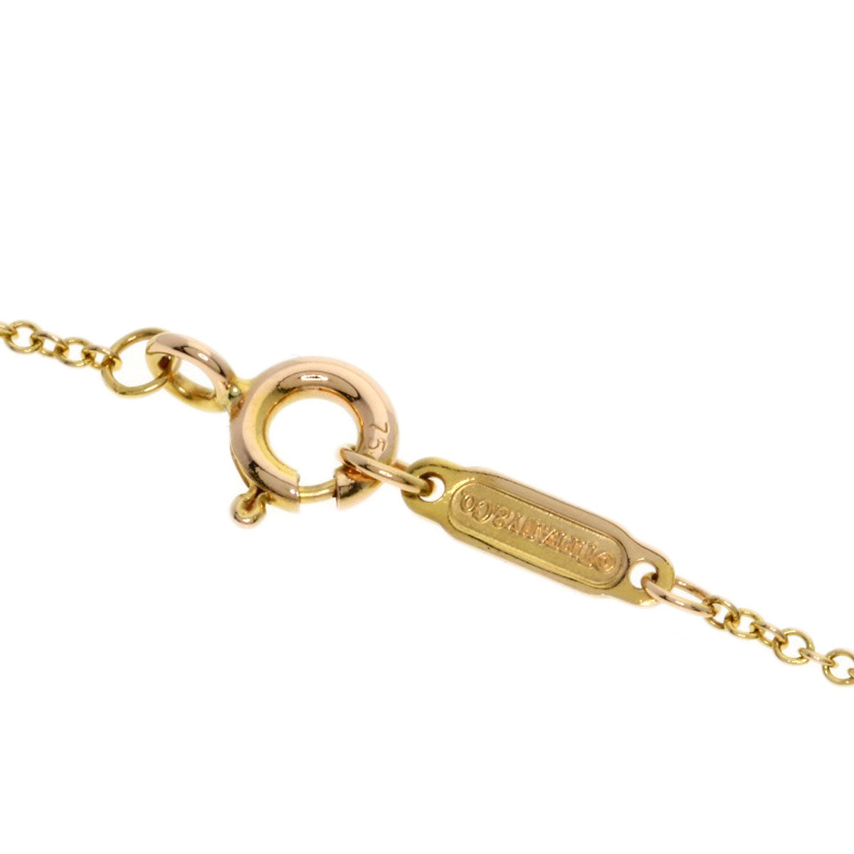 TIFFANY&Co. Chain 16.1" Necklace K18 Yellow Gold Ladies [Used]
