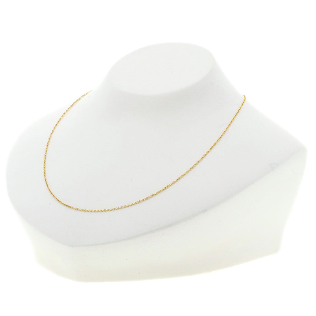 TIFFANY&Co. Chain 16.1" Necklace K18 Yellow Gold Ladies [Used]