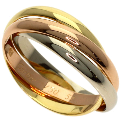 CARTIER Trinity SM #52 Ring K18 Yellow Gold K18 White GoldLadies [Used]