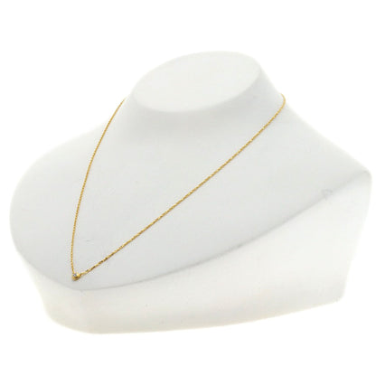 CARTIER Damour Mini Diamond Necklace K18 Yellow Gold Ladies [Used]