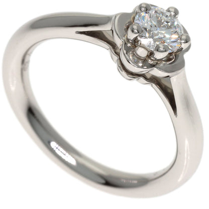 CHANEL Camellia Diamond #46 Ring Platinum PT950 Ladies [Used]
