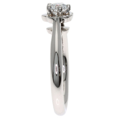 CHANEL Camellia Diamond #46 Ring Platinum PT950 Ladies [Used]
