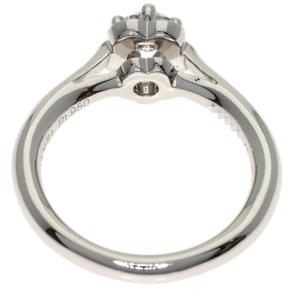 CHANEL Camellia Diamond #46 Ring Platinum PT950 Ladies [Used]