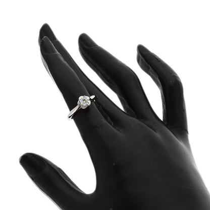CHANEL Camellia Diamond #46 Ring Platinum PT950 Ladies [Used]