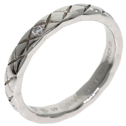 CHANEL Coco Crush Small 1P Diamond #46 Ring Platinum PT950 Ladies [Used]