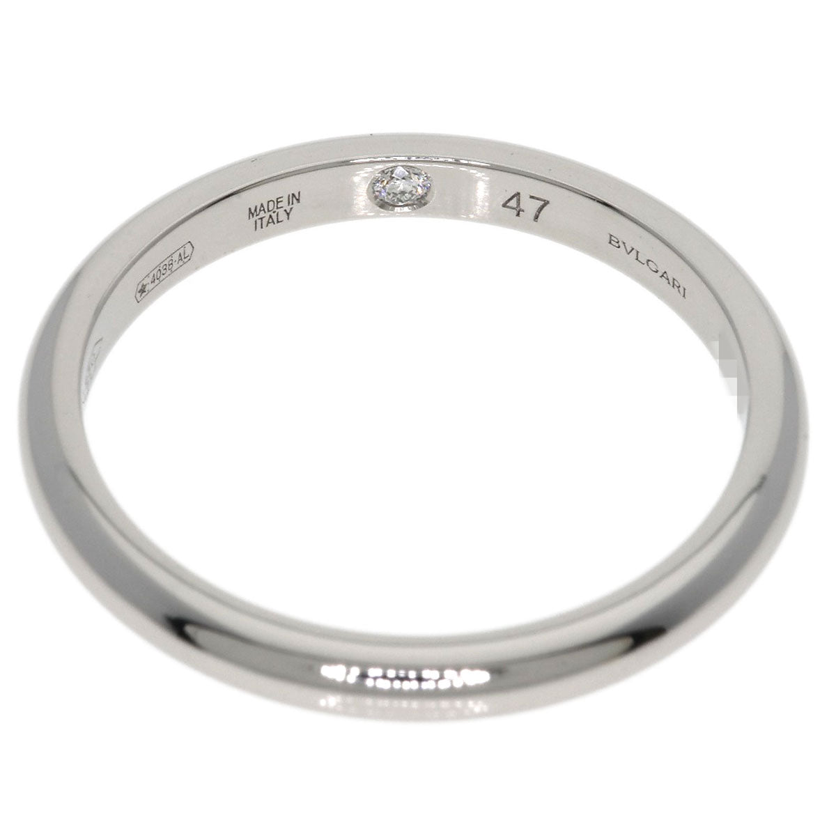 BVLGARI Wedding Innerwear Diamond #47 Ring Platinum PT950 Ladies [Used]