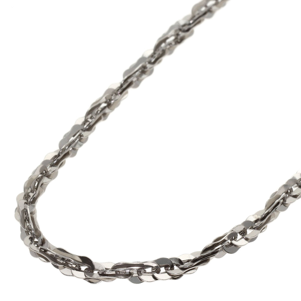 Chain 15.4" Necklace Platinum PT850 16g　Ladies