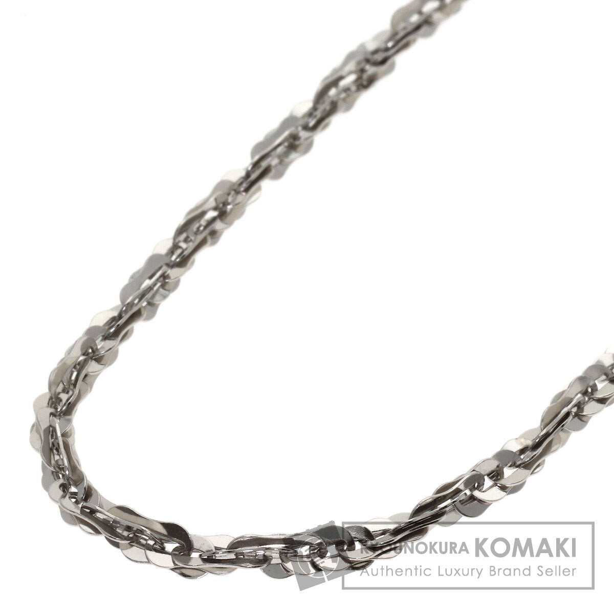 Chain 15.4" Necklace Platinum PT850 16g　Ladies