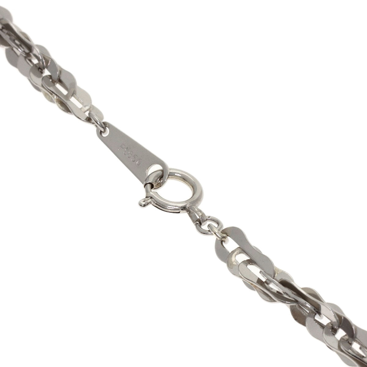 Chain 15.4" Necklace Platinum PT850 16g　Ladies