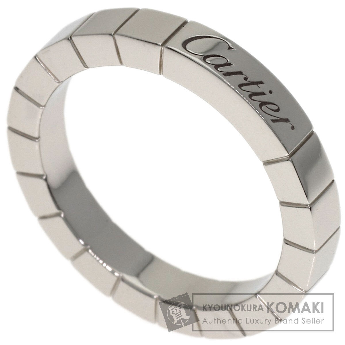CARTIER Laniere # 49 Ring Platinum PT950 Ladies [Used]
