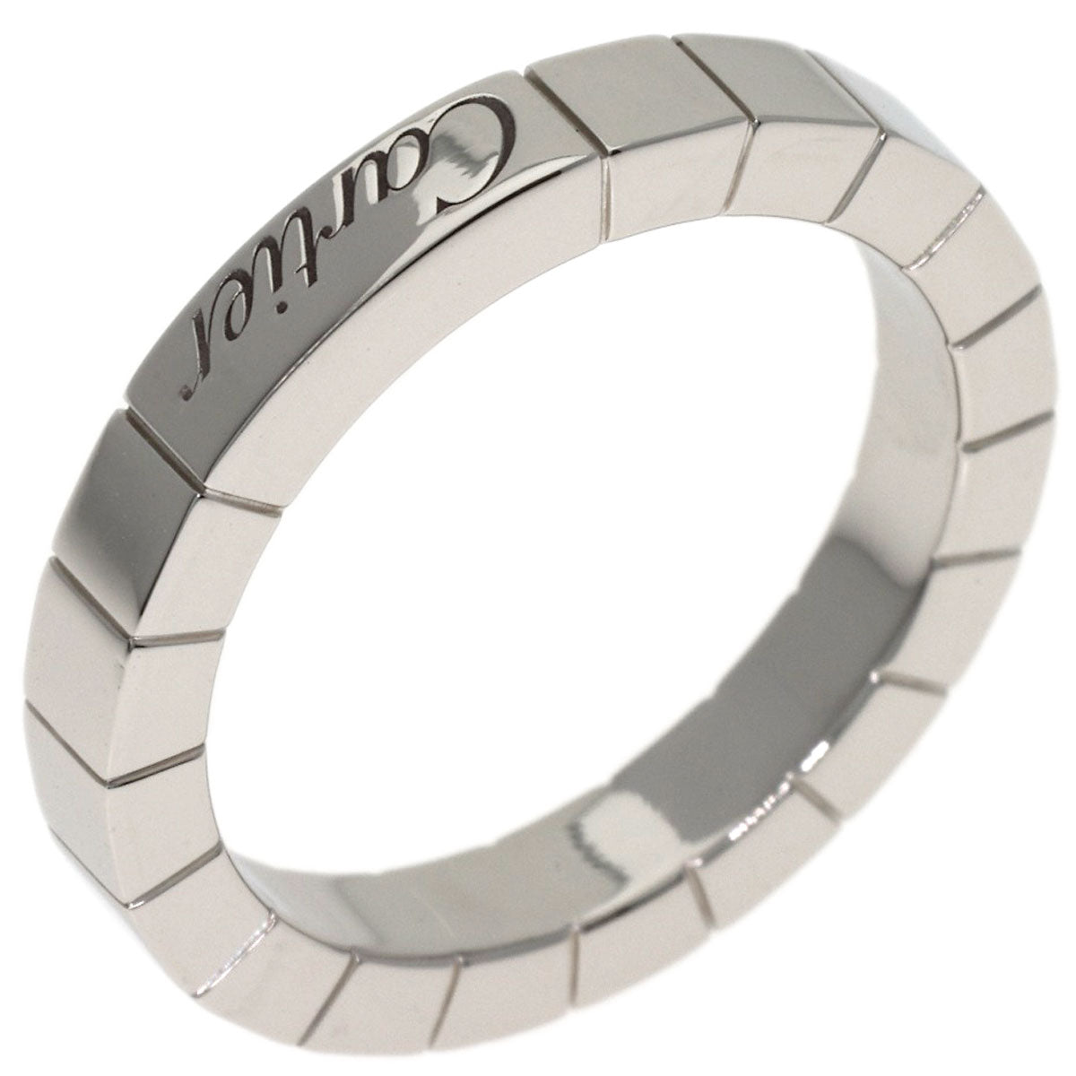 CARTIER Laniere # 49 Ring Platinum PT950 Ladies [Used]
