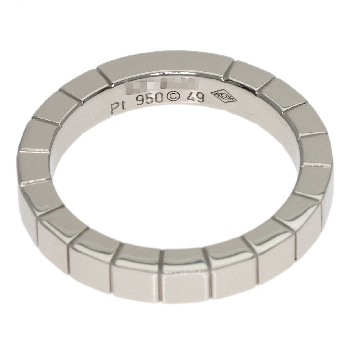 CARTIER Laniere # 49 Ring Platinum PT950 Ladies [Used]