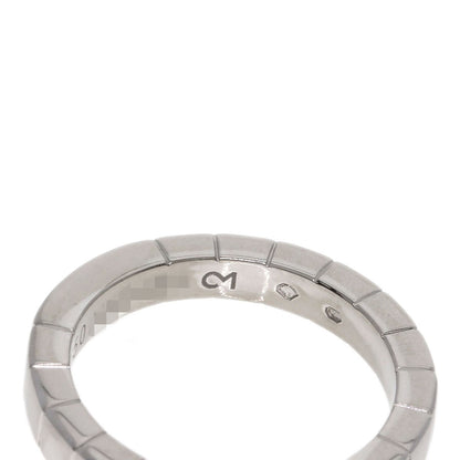 CARTIER Lanier # 50 Ring K18 White Gold Ladies [Used]