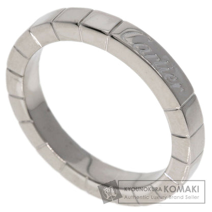 CARTIER Lanier # 50 Ring K18 White Gold Ladies [Used]