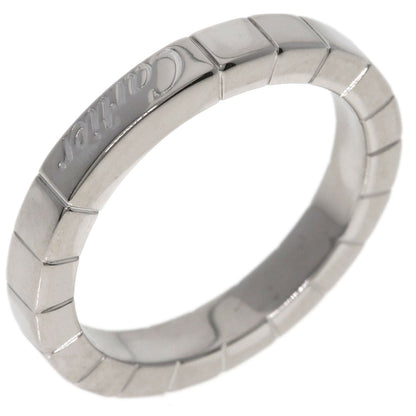 CARTIER Lanier # 50 Ring K18 White Gold Ladies [Used]