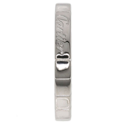 CARTIER Lanier # 50 Ring K18 White Gold Ladies [Used]