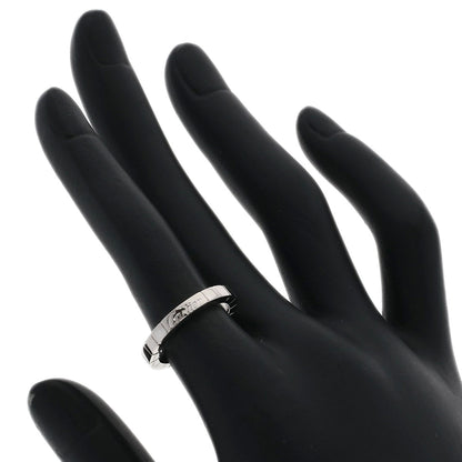 CARTIER Lanier # 50 Ring K18 White Gold Ladies [Used]