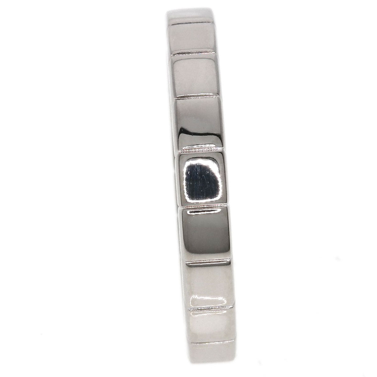 CARTIER Lanier # 50 Ring K18 White Gold Ladies [Used]