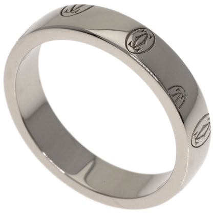 CARTIER Happy birthday # 52 Ring K18 White Gold Ladies [Used]