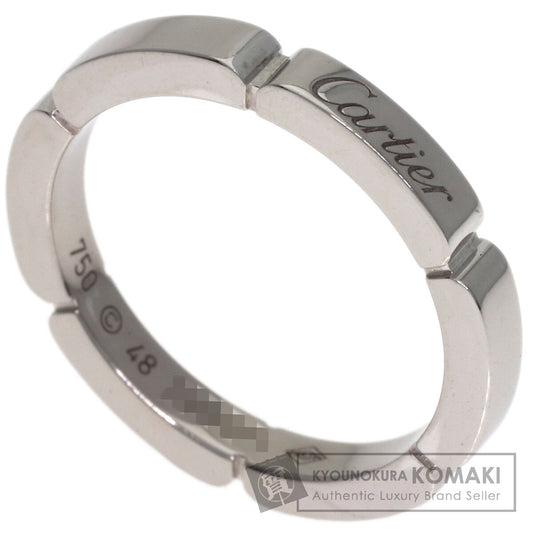 CARTIER Maillon PANTHERE #48 Ring K18 White Gold Ladies [Used]