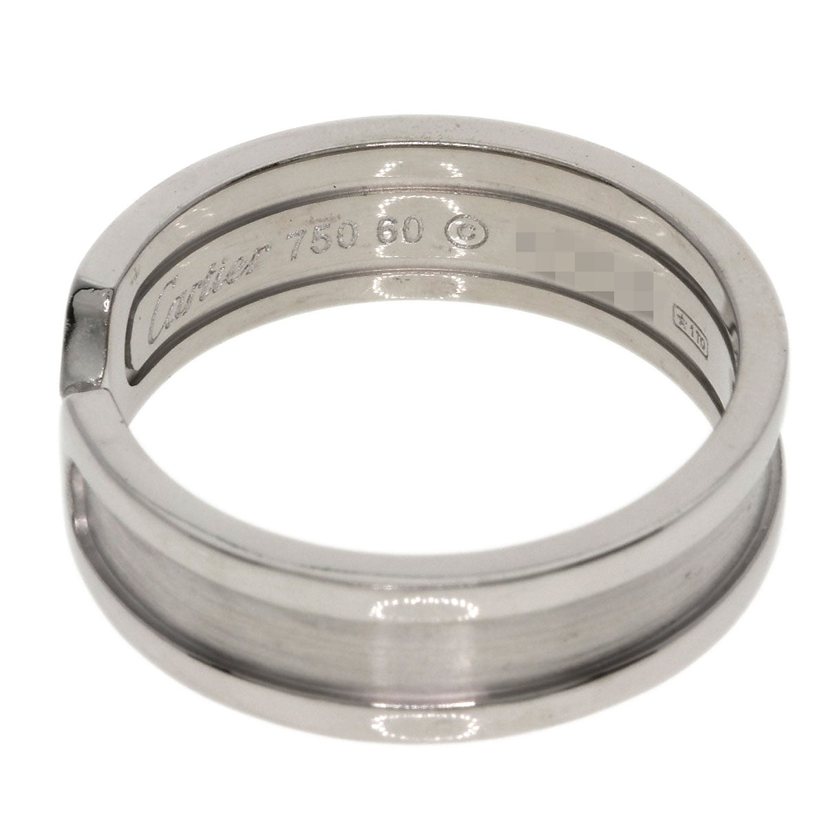 CARTIER C2 Ring #60 Ring K18 White Gold Ladies [Used]