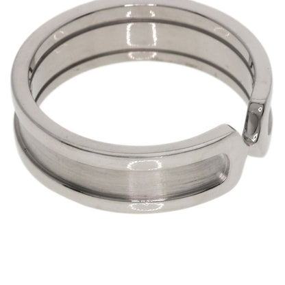 CARTIER C2 Ring #60 Ring K18 White Gold Ladies [Used]