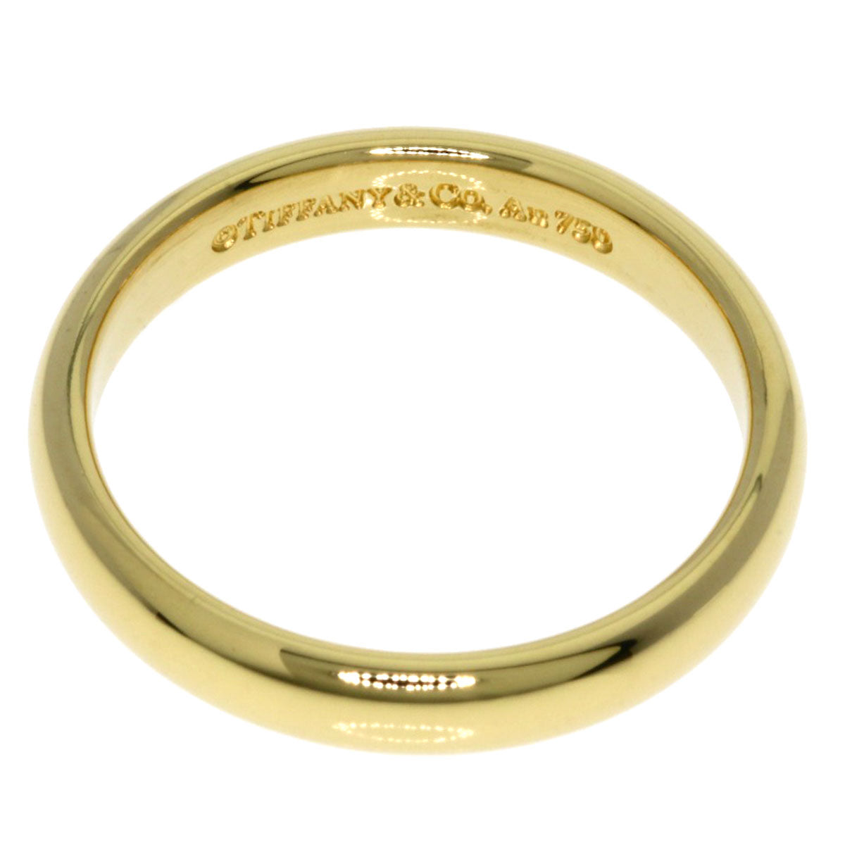 TIFFANY&Co. wedding Ring K18 Yellow Gold Ladies [Used]