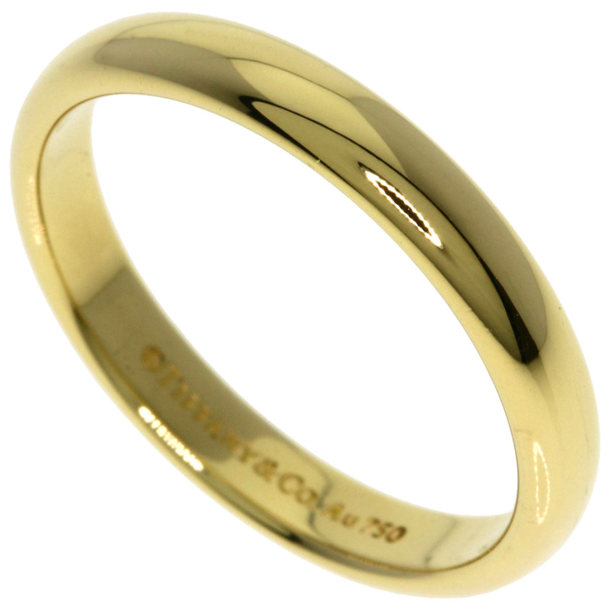 TIFFANY&Co. wedding Ring K18 Yellow Gold Ladies [Used]