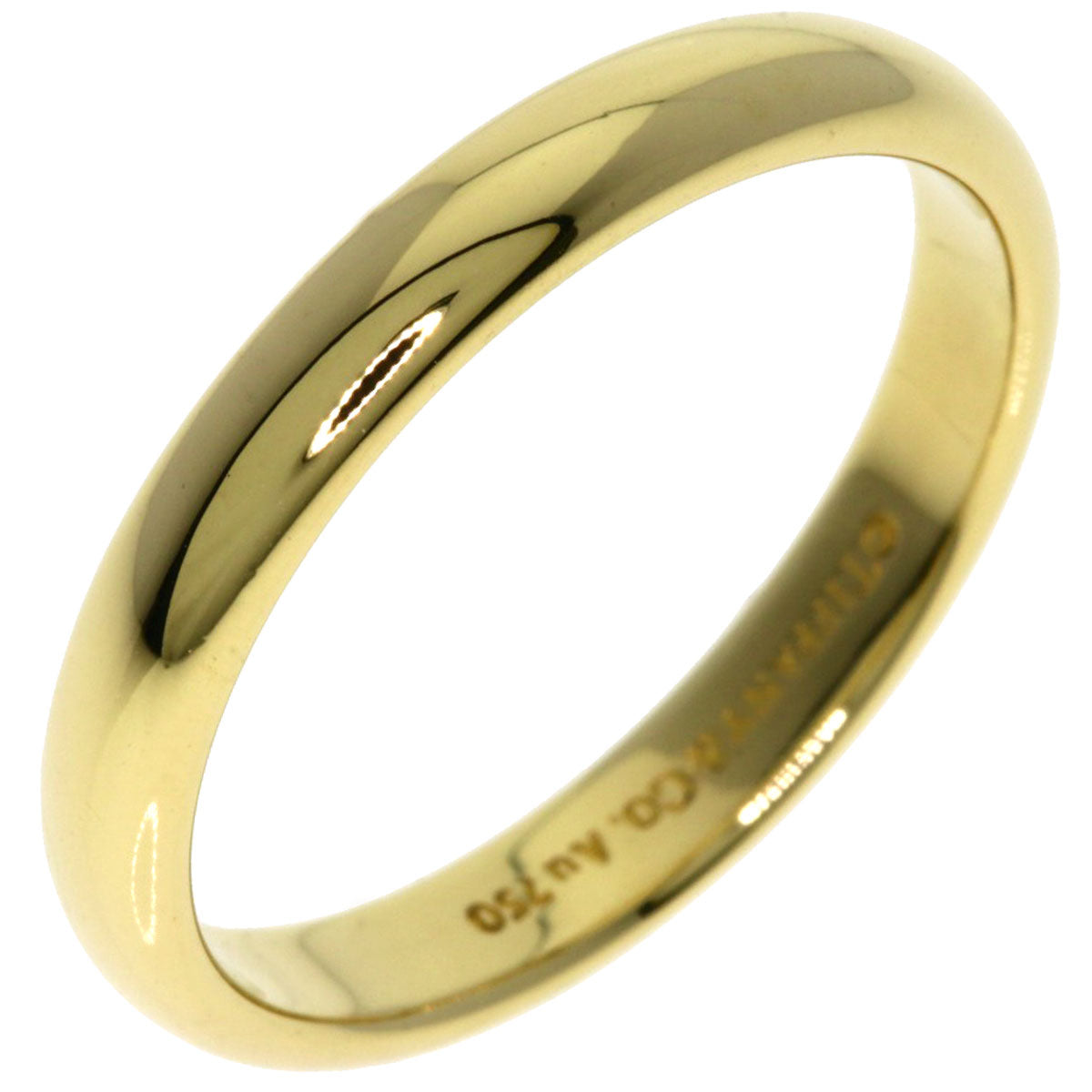 TIFFANY&Co. wedding Ring K18 Yellow Gold Ladies [Used]