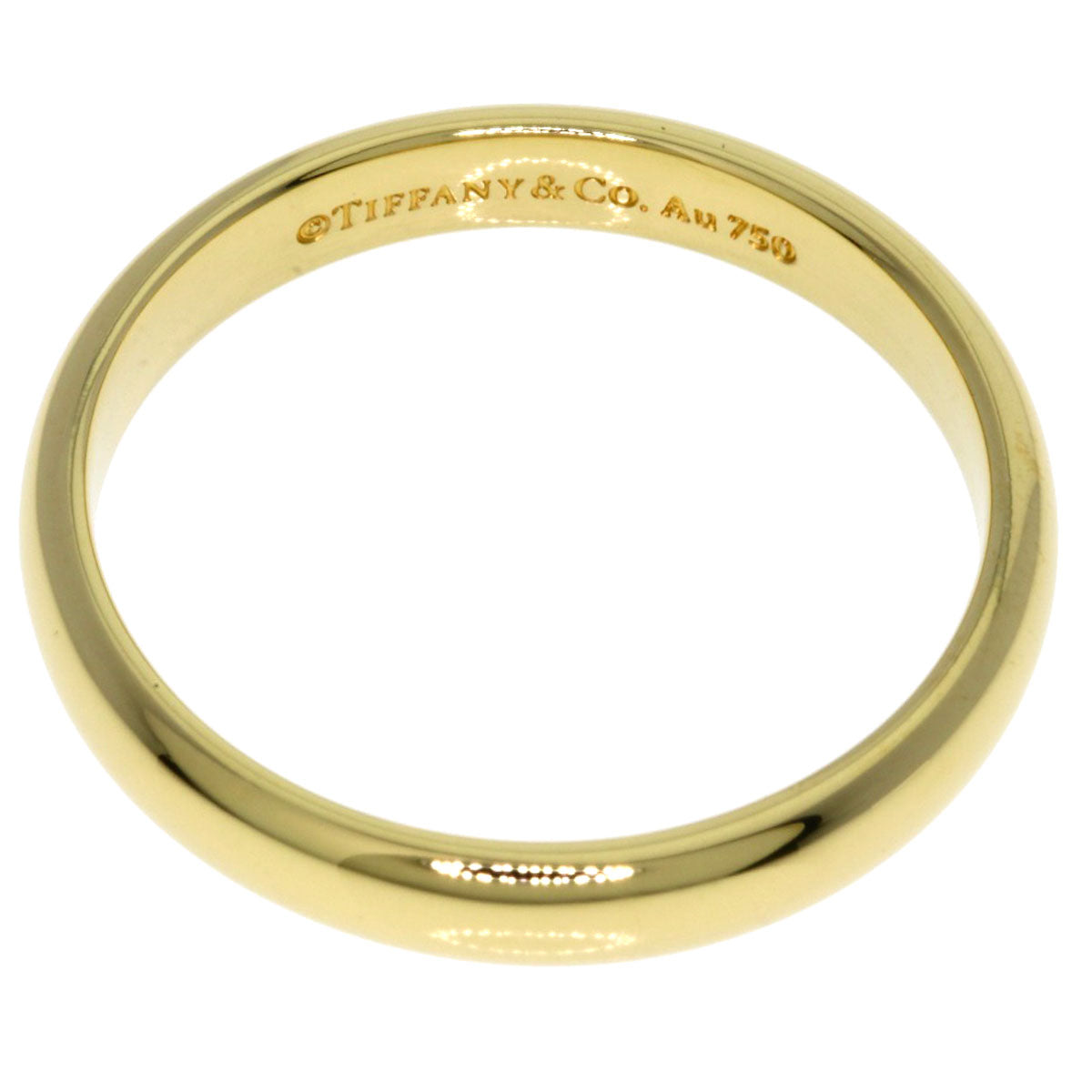 TIFFANY&Co. wedding Ring K18 Yellow Gold Ladies [Used]