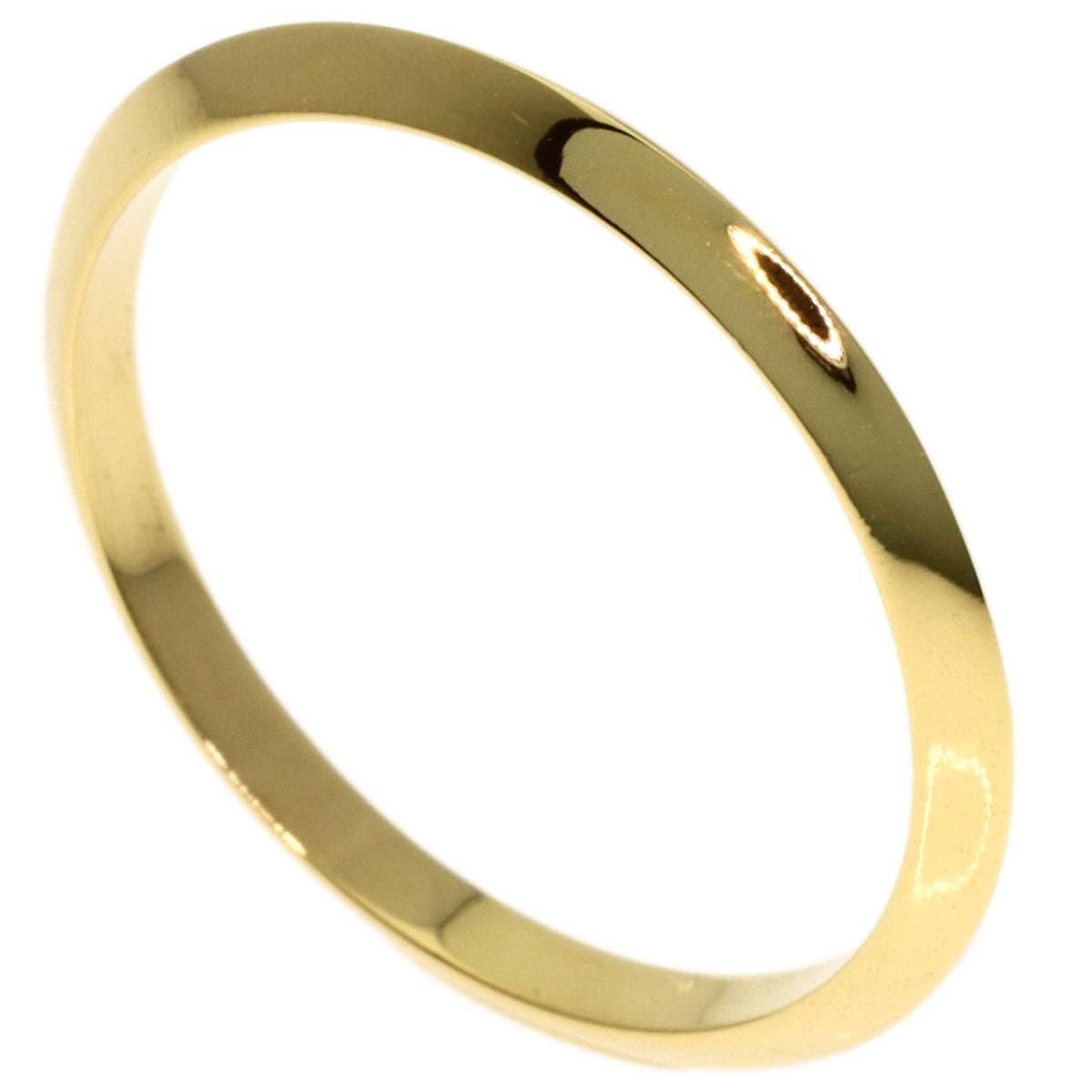 TIFFANY&Co. Knife edge Ring K18 Yellow Gold Ladies [Used]