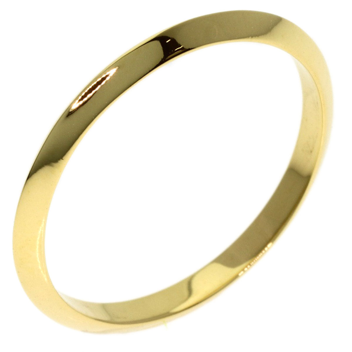 TIFFANY&Co. Knife edge Ring K18 Yellow Gold Ladies [Used]