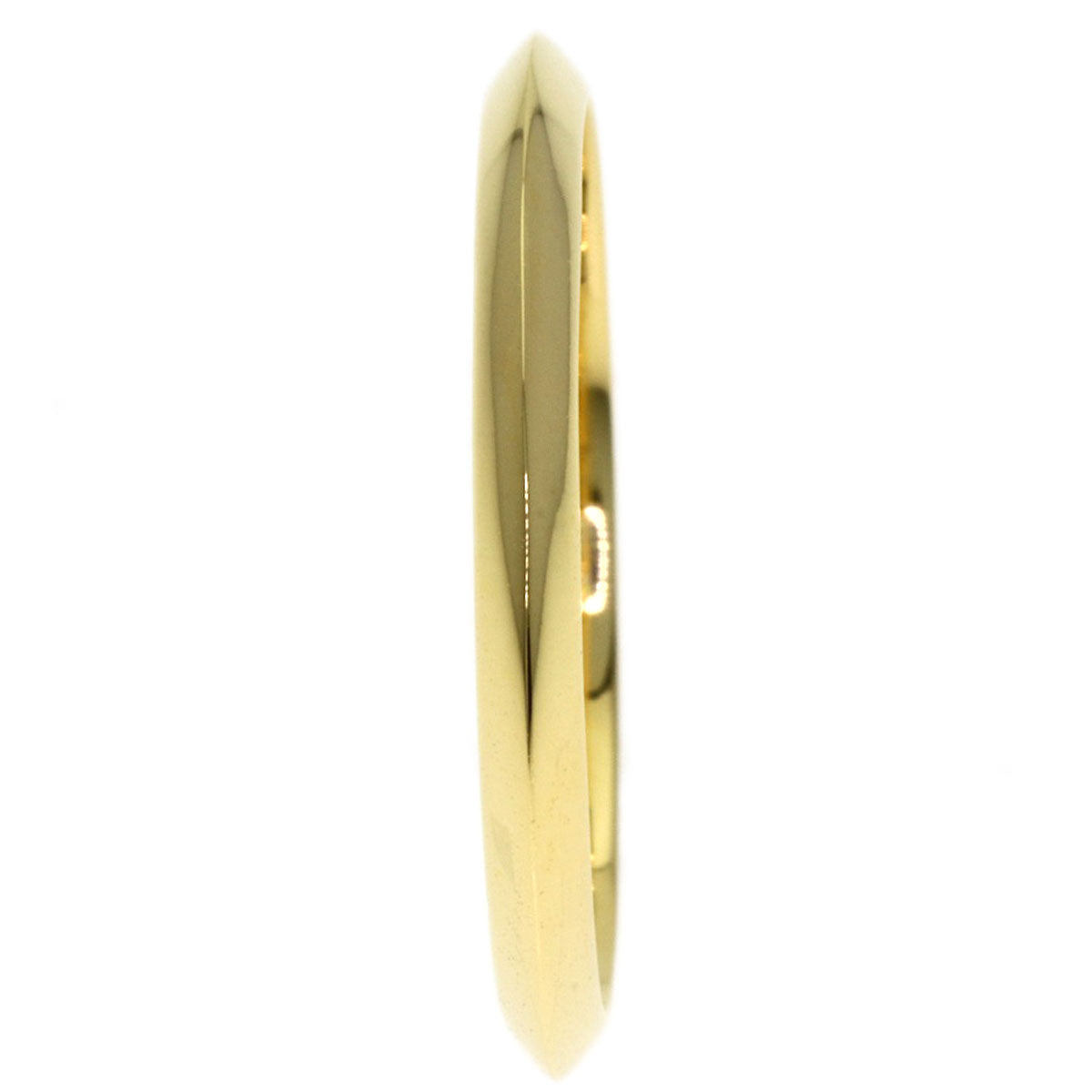 TIFFANY&Co. Knife edge Ring K18 Yellow Gold Ladies [Used]