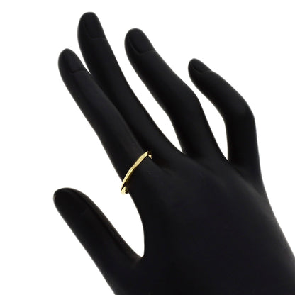 TIFFANY&Co. Knife edge Ring K18 Yellow Gold Ladies [Used]