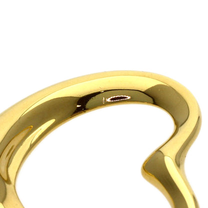 TIFFANY&Co. Open heart Pendant top K18 Yellow Gold Ladies [Used]