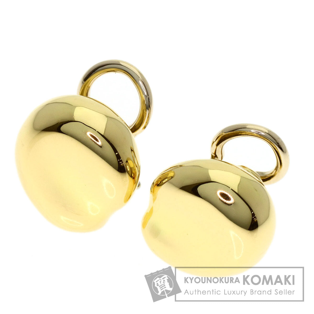 TIFFANY&Co. nugget Earring K18 Yellow Gold Ladies [Used]