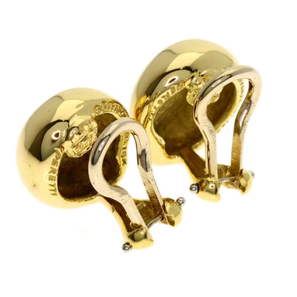 TIFFANY&Co. nugget Earring K18 Yellow Gold Ladies [Used]