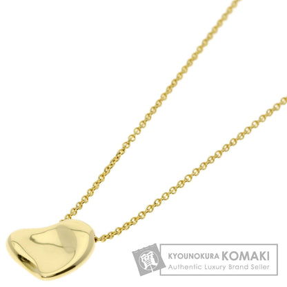 TIFFANY&Co. Full heart Necklace K18 Yellow Gold Ladies [Used]