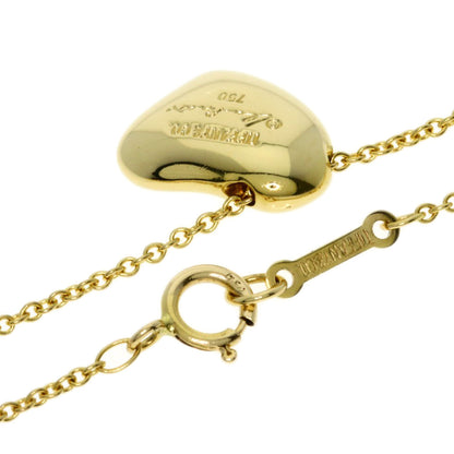 TIFFANY&Co. Full heart Necklace K18 Yellow Gold Ladies [Used]