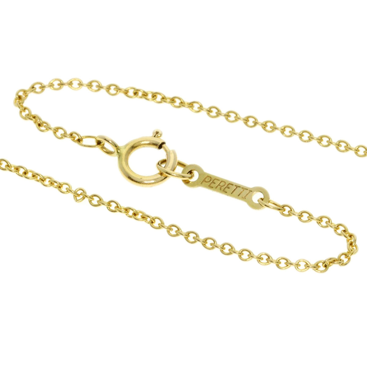 TIFFANY&Co. Full heart Necklace K18 Yellow Gold Ladies [Used]
