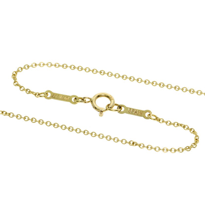 TIFFANY&Co. Open heart Necklace K18 Yellow Gold Ladies [Used]