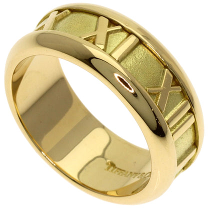 TIFFANY&Co. Atlas Ring K18 Yellow Gold Ladies [Used]