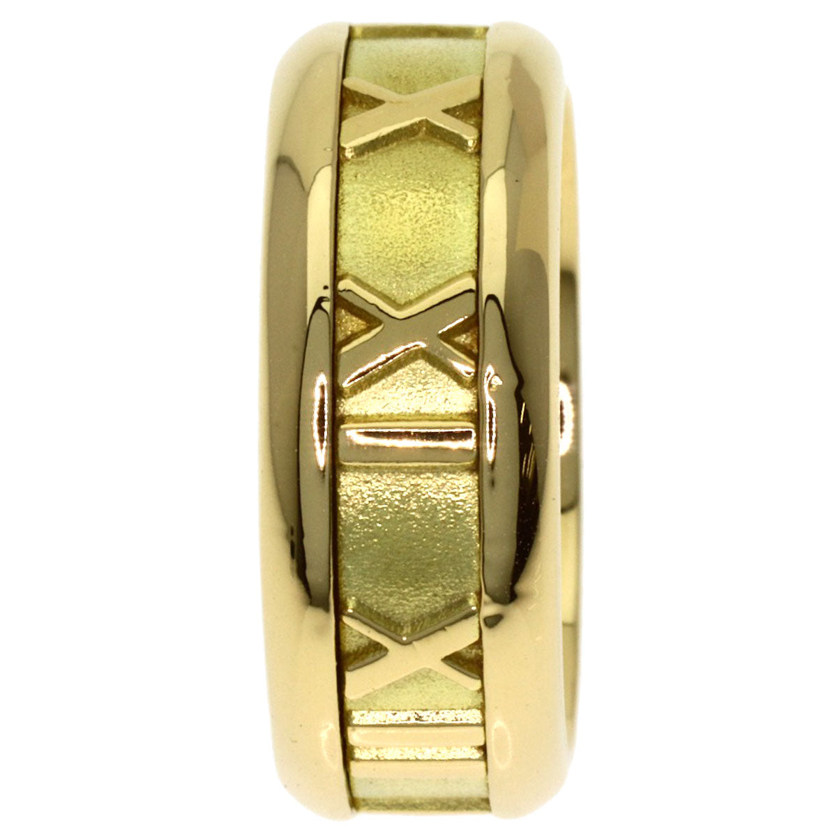 TIFFANY&Co. Atlas Ring K18 Yellow Gold Ladies [Used]
