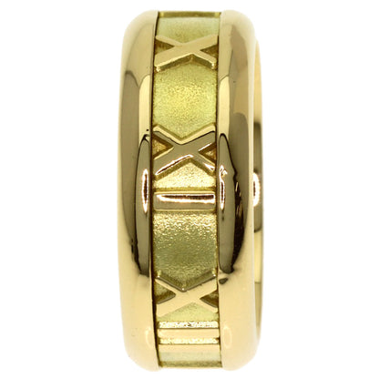 TIFFANY&Co. Atlas Ring K18 Yellow Gold Ladies [Used]