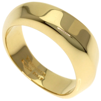 TIFFANY&Co. Knife edge Ring K18 Yellow Gold Ladies [Used]