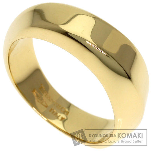 TIFFANY&Co. Knife edge Ring K18 Yellow Gold Ladies [Used]